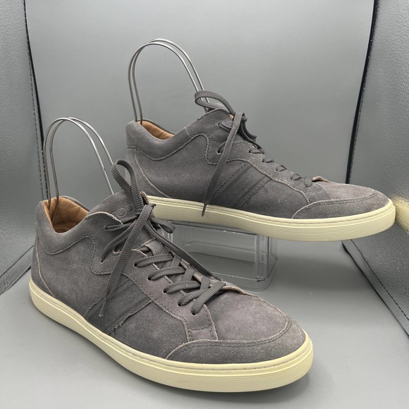 Tod’s Men's Suede-Leather Low-Top Sneakers sz 7.5 - Picture 3 of 7